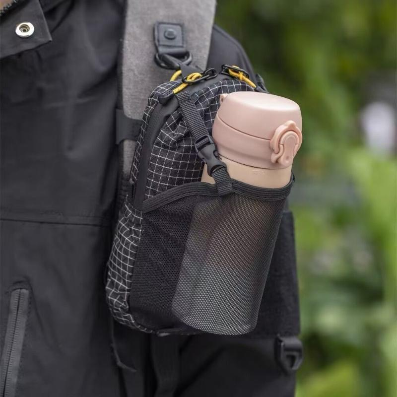 Outdoor Adventure Trips - Portable Durable Water Bottle Pouch Ripstop
