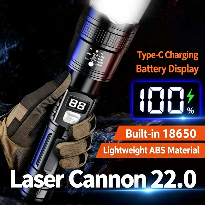 Zoomable Tactical Laser Flashl - Outdoor Adventure Trips review and price