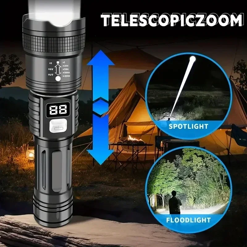 Zoomable Tactical Laser Flashl - Outdoor Adventure Trips review and price